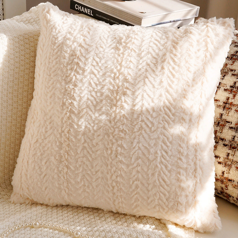 Vintage Cream and Brown Pillow Covers, Rose, Tufted and Geometric Designs for Sofas and Cozy Bedrooms