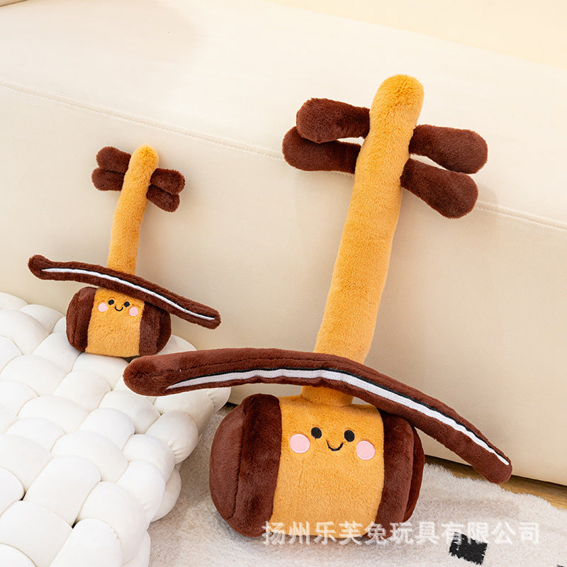 Mini Musical Instrument Plush Toys and Bag Charms, Soft Guitar, Piano, Guzheng and More for Music Lovers, 10–30 cm