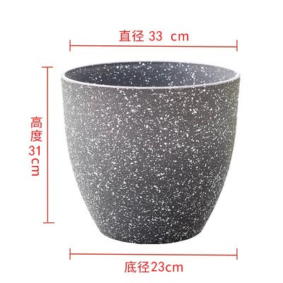 Horticultural flowers, green plant pots, frosted imitation stone flower pots, European resin flower pots, thickened, durable, environmentally friendly plastic flower pots