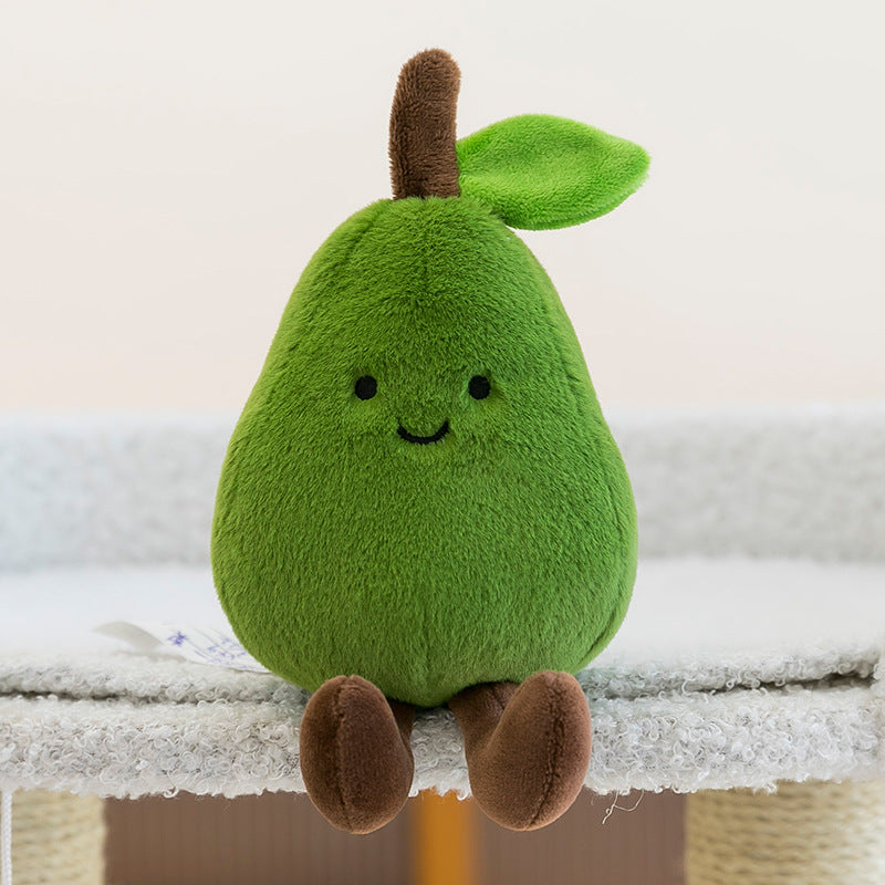 Cute Fruit and Vegetable Plush Toys, 18 Mini Stuffed Food Friends from Strawberry and Pineapple to Corn and Pumpkin for Playful Gifts