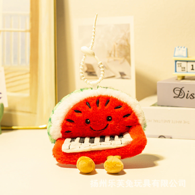 Mini Musical Instrument Plush Toys and Bag Charms, Soft Guitar, Piano, Guzheng and More for Music Lovers, 10–30 cm
