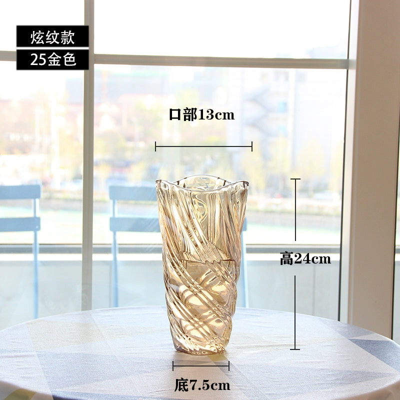 Handmade flower vase with beautiful waist