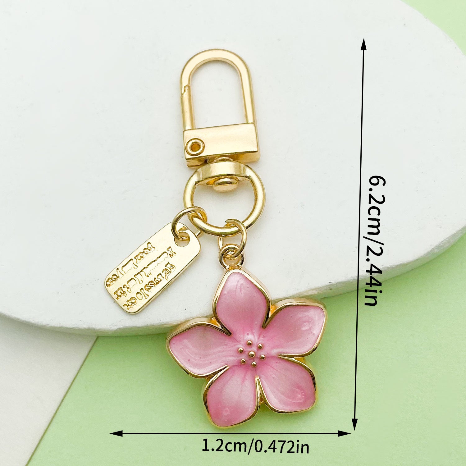 Handmade Enamel Flower Charmt
