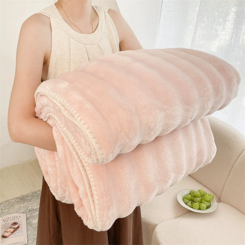 Plush Blanket: Cozy Washable Chic