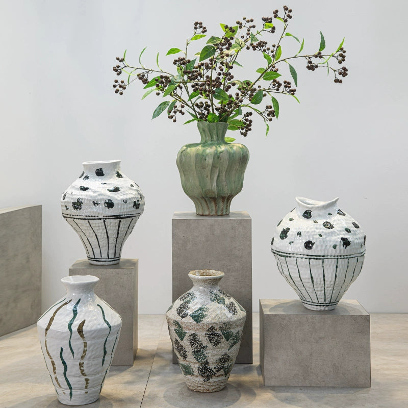 Handcrafted Art Vases, Collectible