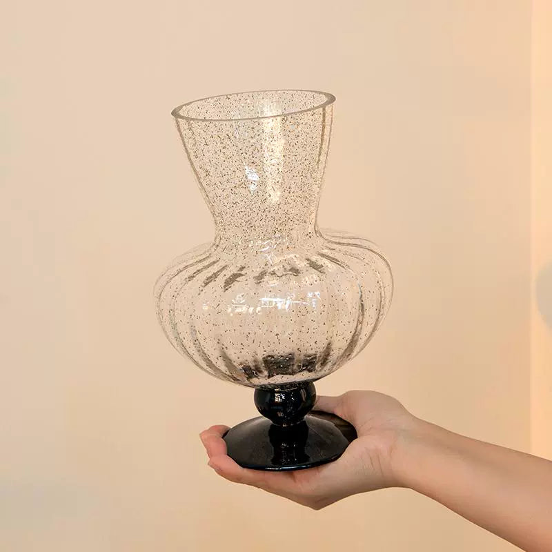 Handblown Gold - Speckled Glass Vases