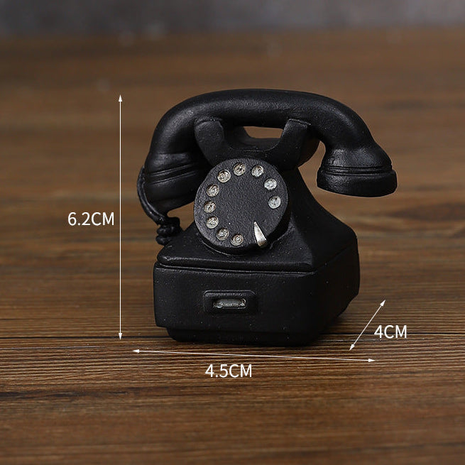 Mini Vintage Resin Figurines, Choose a Typewriter, Piano, Telephone, Record Player, Radio, Gramophone or Camera for Desk and Shelf Decor