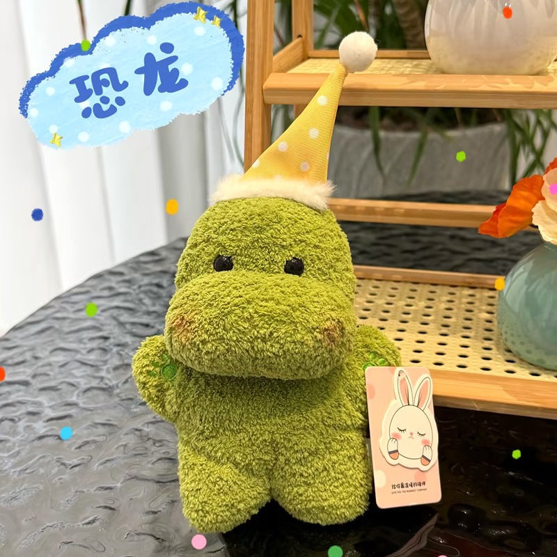 Mini Goodnight Animal Plush Toy, 16 cm Soft Beanbag Desk Companion for Cozy Bedrooms, Reading Nooks and Thoughtful Gifts