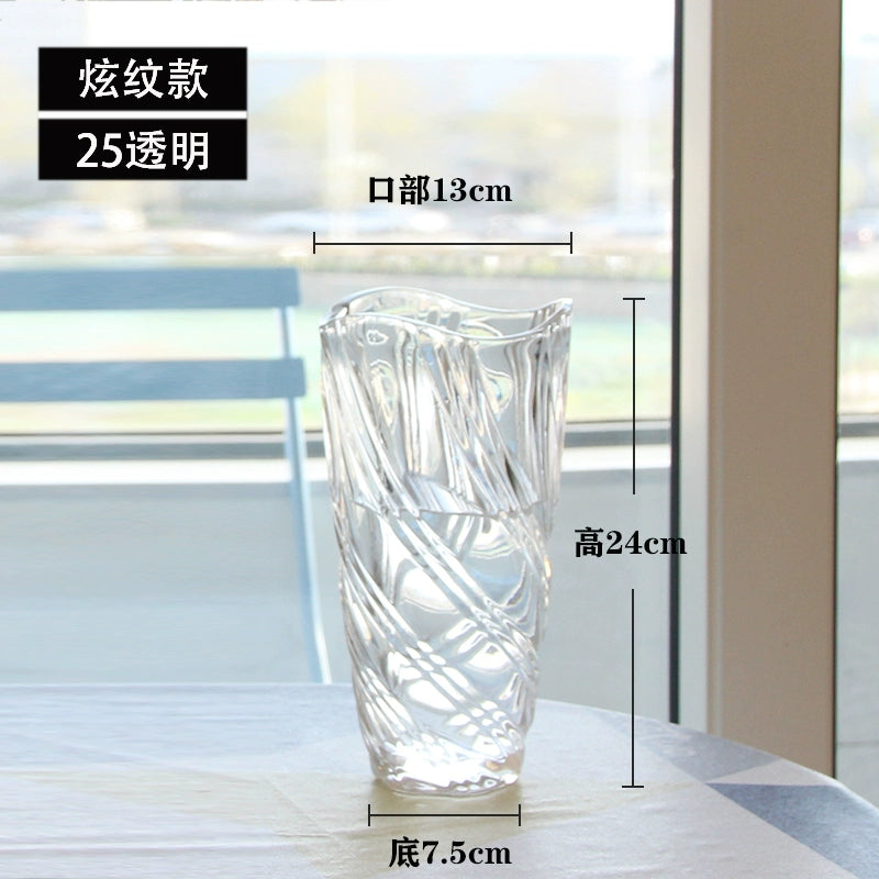 Handmade flower vase with beautiful waist