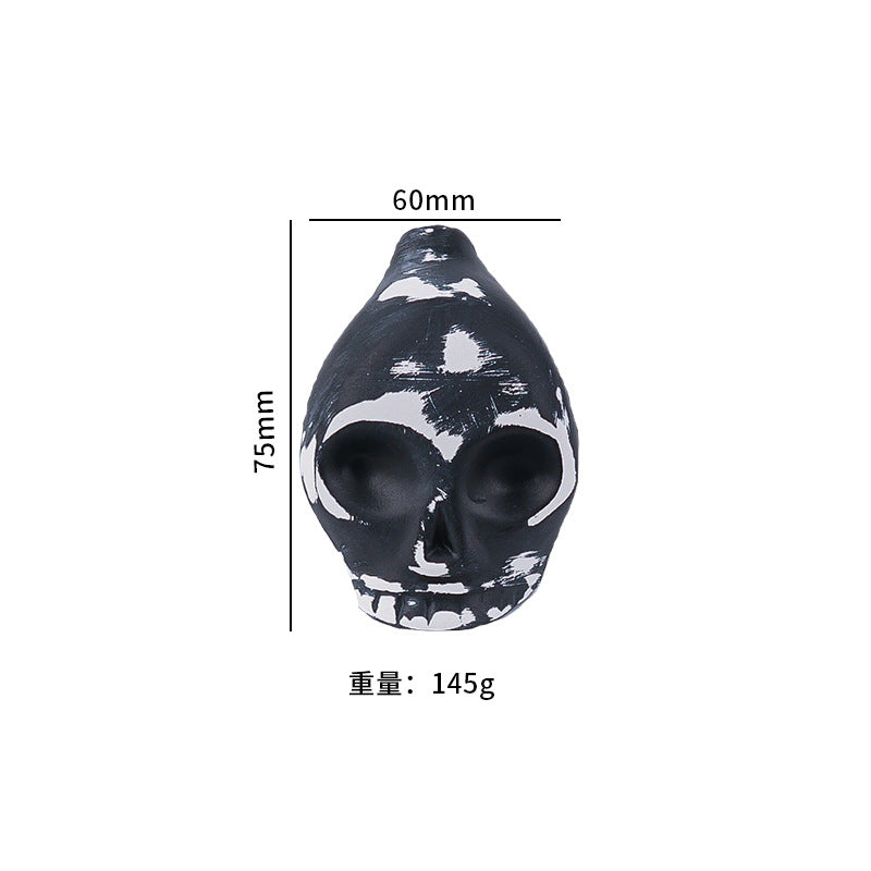 Aztec Death Whistle (Multiple Styles) – Handmade Clay Skull Ghost Whistle with Loud Penetrating Sound