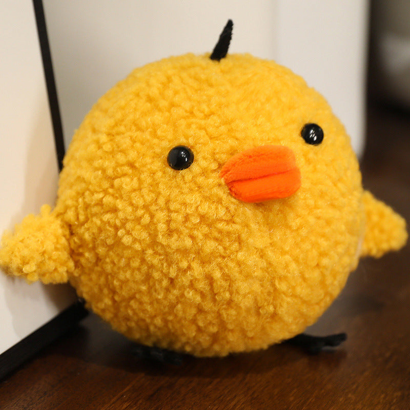 Mini Round Animal Plush Toys and Bag Charms, 10–15 cm Otter, Frog, Penguin, Pufferfish and More for Playful Gifts