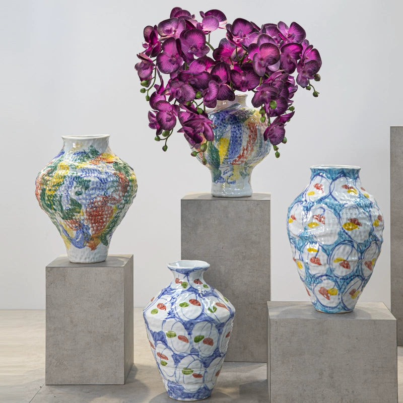 Handcrafted Art Vases, Collectible