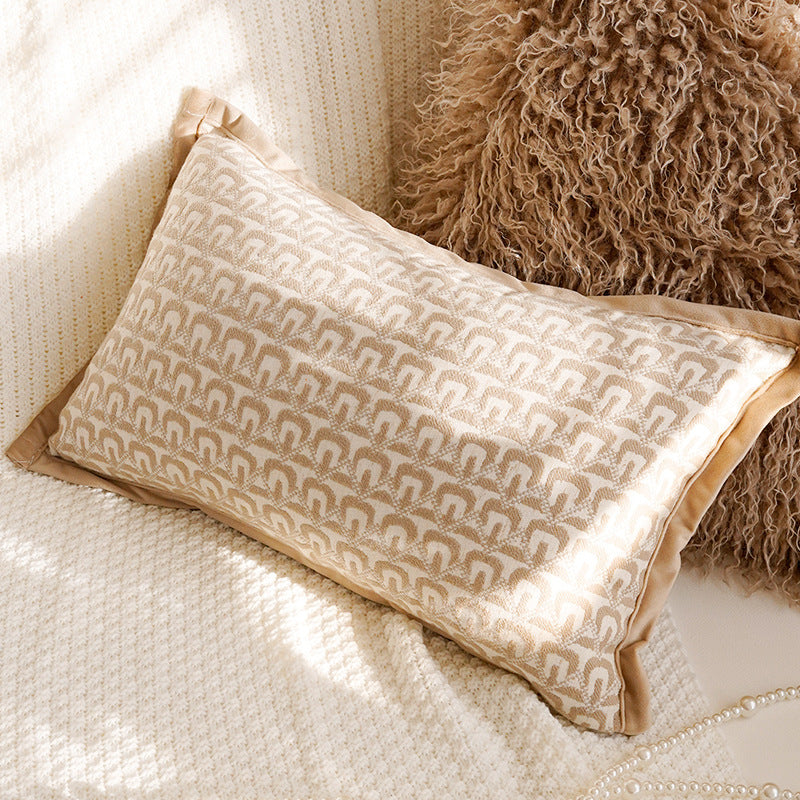 Warm Neutral Textured Pillow Covers, Dandelion, Moroccan Floral and Tufted Designs for Cozy Sofas and Bedrooms