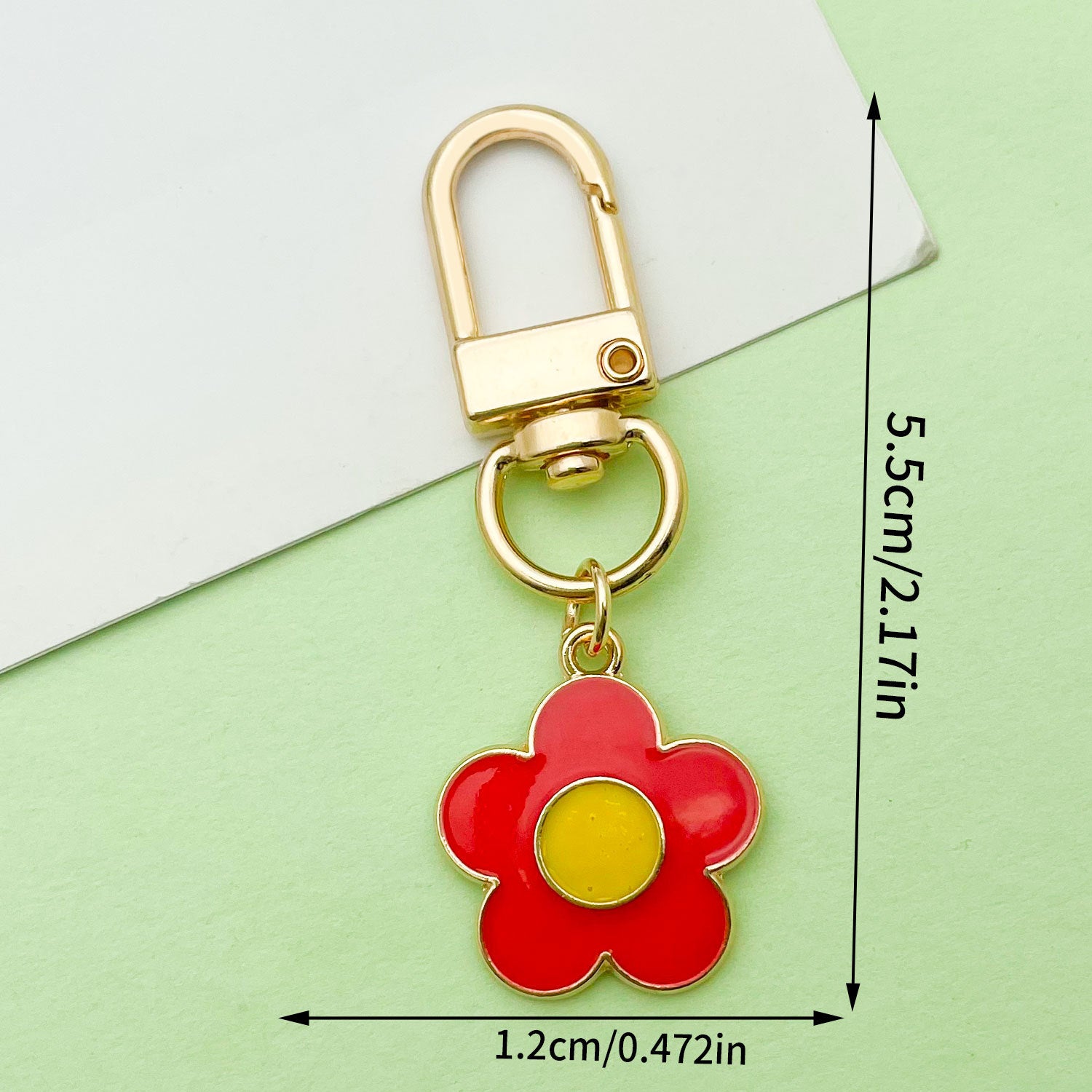 Handmade Enamel Flower Charmt