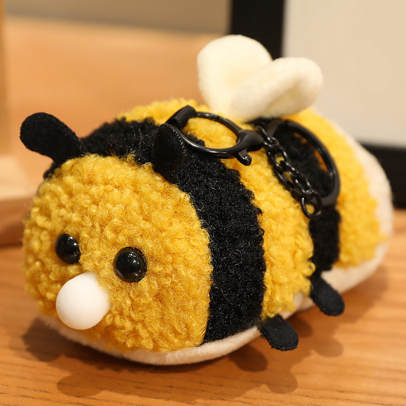 Mini Round Animal Plush Toys and Bag Charms, 10–15 cm Otter, Frog, Penguin, Pufferfish and More for Playful Gifts