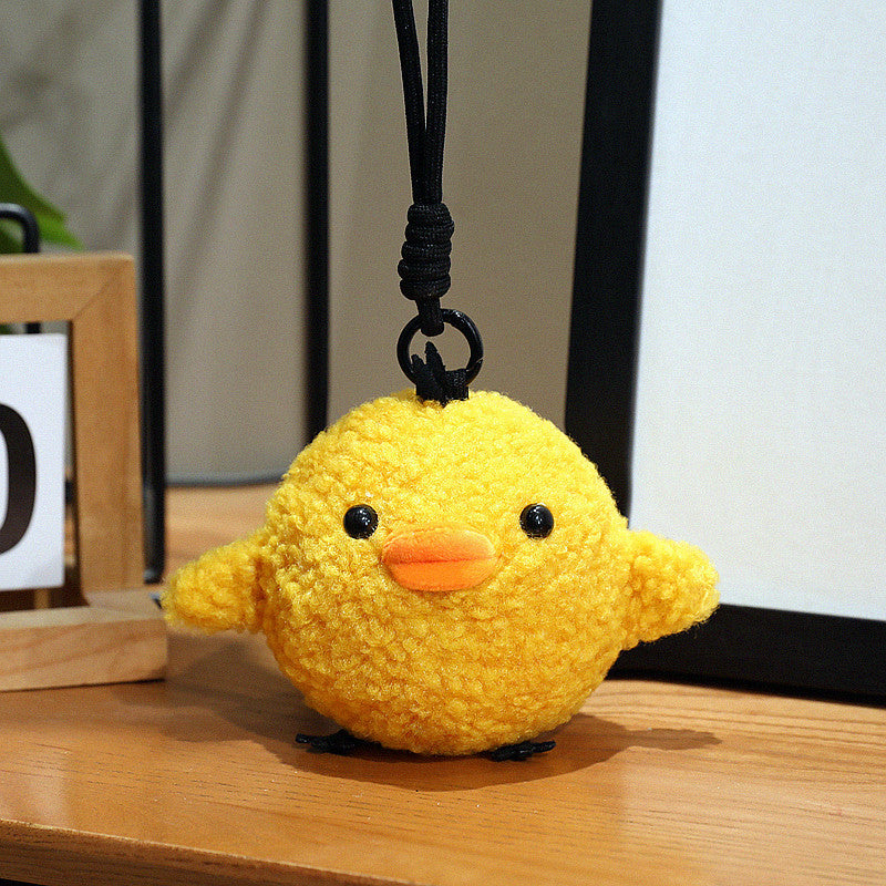 Mini Round Animal Plush Toys and Bag Charms, 10–15 cm Otter, Frog, Penguin, Pufferfish and More for Playful Gifts