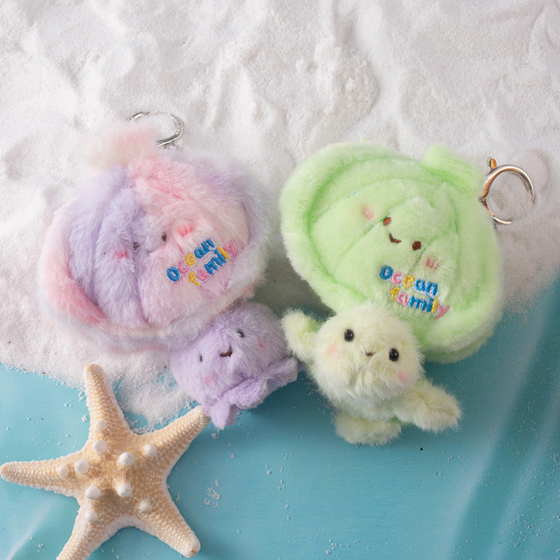 Ocean Animal Plush Toys and Bag Charms, 10–30 cm Whales, Seals, Dolphins, Turtles and Sea Friends