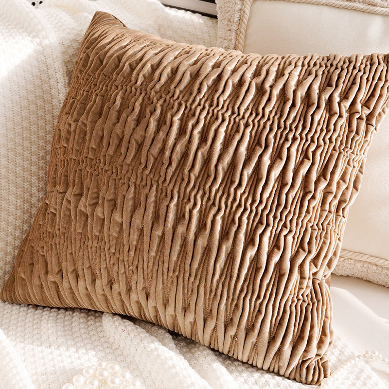 Cream and Cocoa Textured Pillow Covers, Floral, Tassel and Geometric Designs for Cozy Living Rooms and Bedrooms