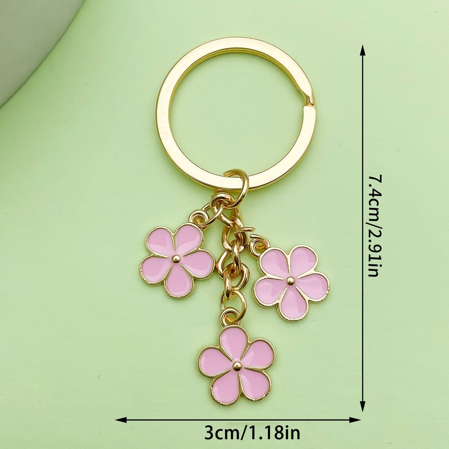 Handmade Enamel Flower Charmt