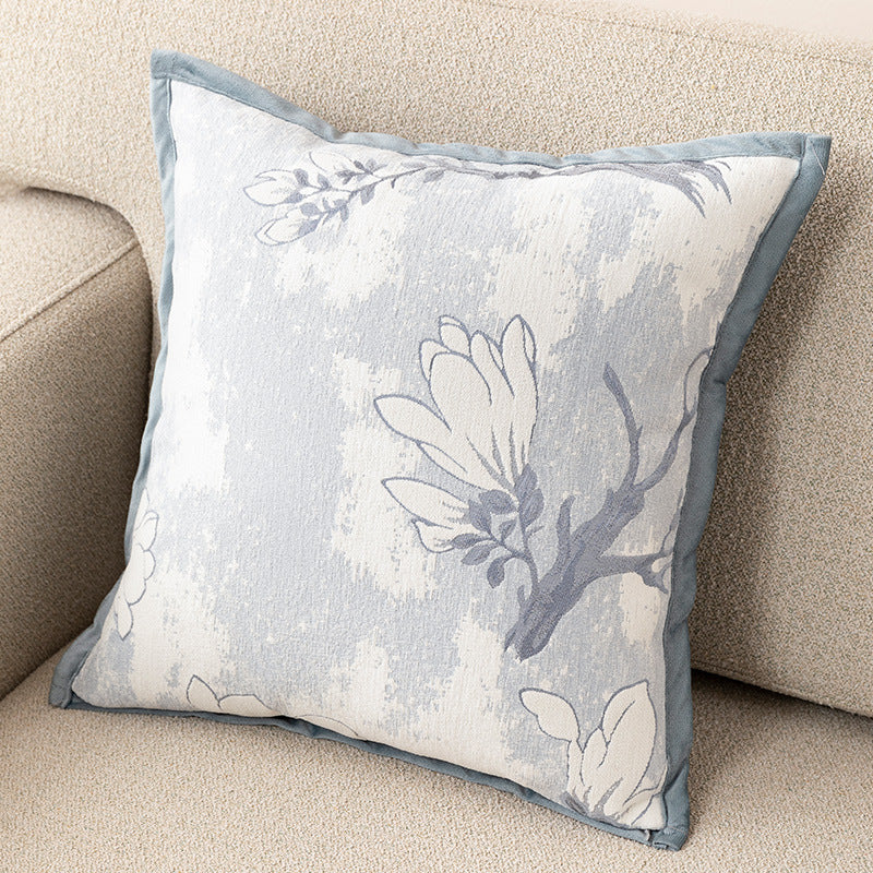 Floral and Botanical Pillow Covers in 42 Patterns, Magnolia, Vines and Velvet Looks for Sofas and Bedrooms