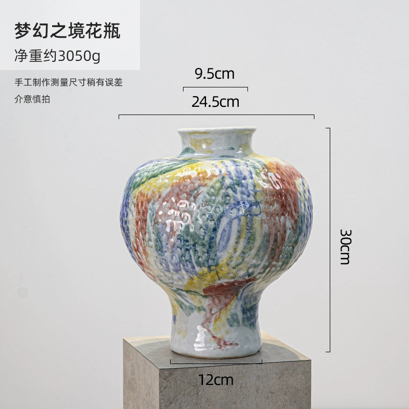 Handcrafted Art Vases, Collectible