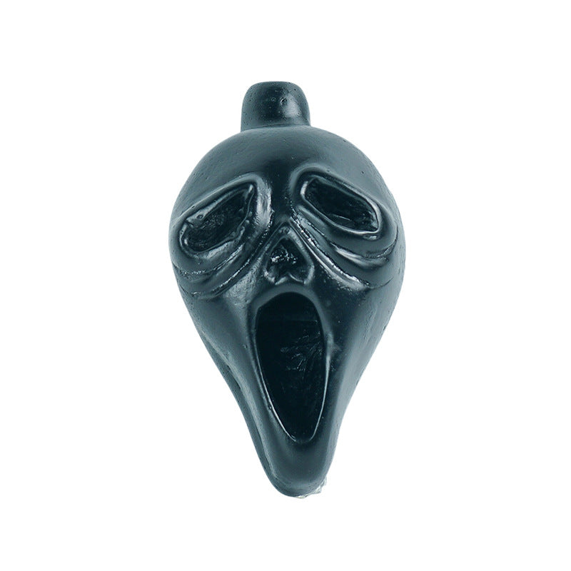 Aztec Death Whistle (Multiple Styles) – Handmade Clay Skull Ghost Whistle with Loud Penetrating Sound