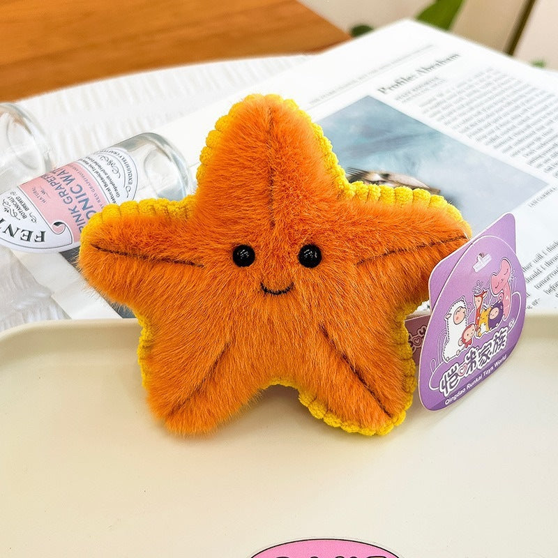Whimsical Plush Fridge Magnets, 15 cm Soft Animal, Ocean, Food and Celestial Designs for Playful Kitchen Decor