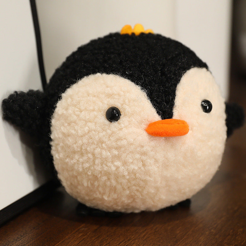 Mini Round Animal Plush Toys and Bag Charms, 10–15 cm Otter, Frog, Penguin, Pufferfish and More for Playful Gifts