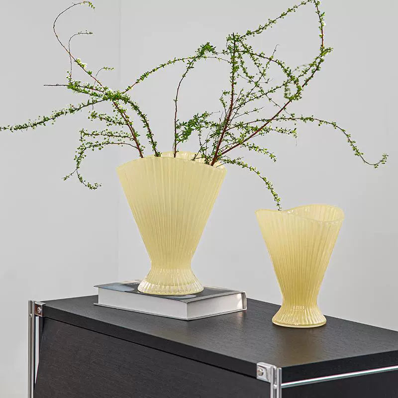 Jade - Luster Textured Vases