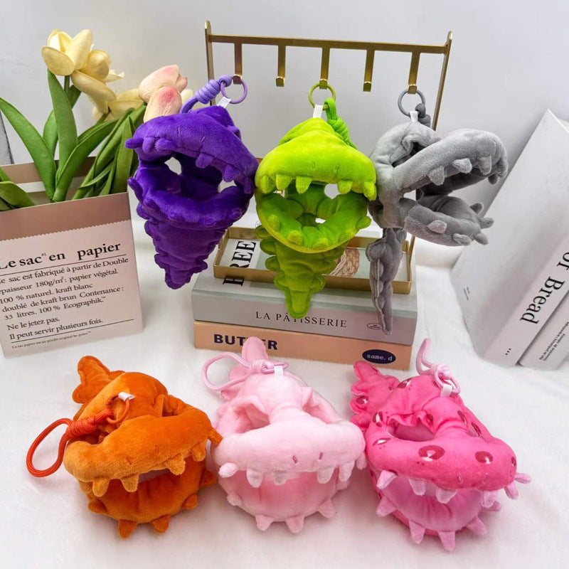 Colorful Dinosaur Skeleton Plush Toy, 16 cm Mini Prehistoric Stuffed Animal for Shelves and Playful Gifts