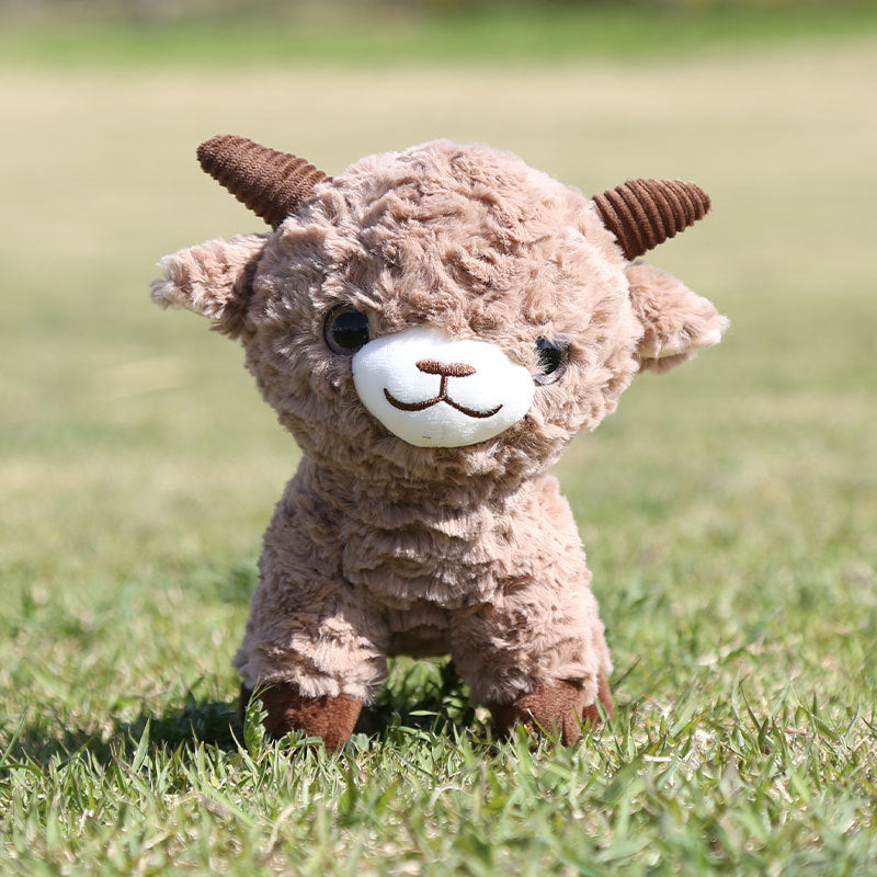 Little Lamb Plush Toys and Bag Charms, 8–25 cm Curly Sheep in Soft Colors and Playful Outfits for Cozy Rooms and Thoughtful Gifts