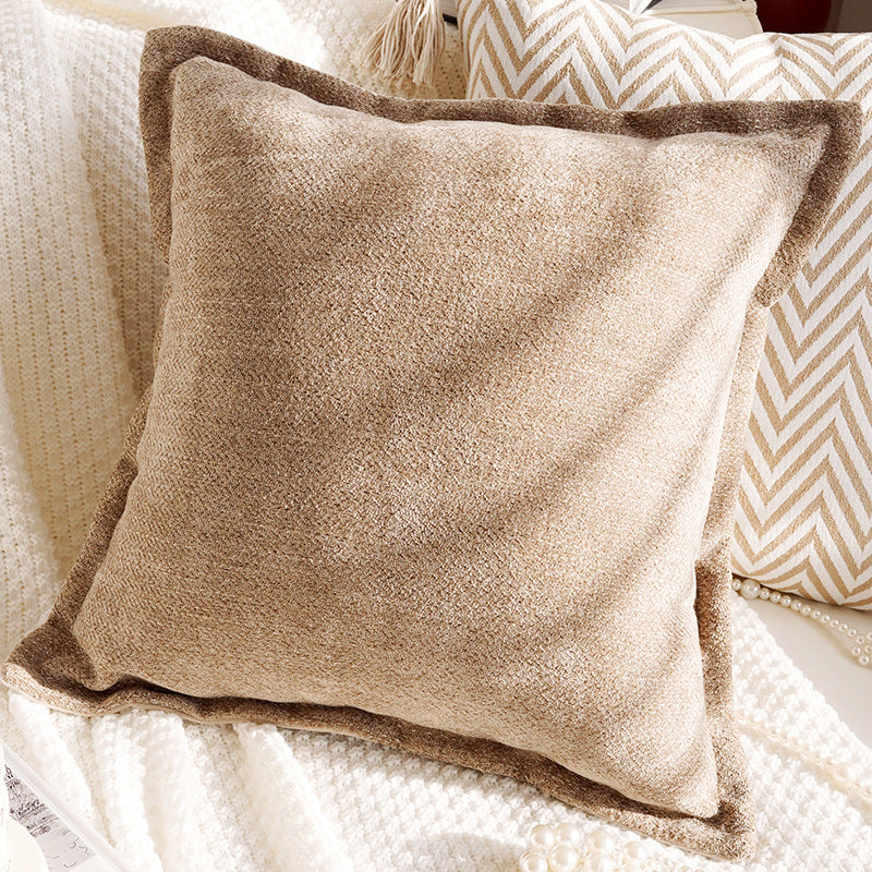 Cream and Cocoa Textured Pillow Covers, Floral, Tassel and Geometric Designs for Cozy Living Rooms and Bedrooms