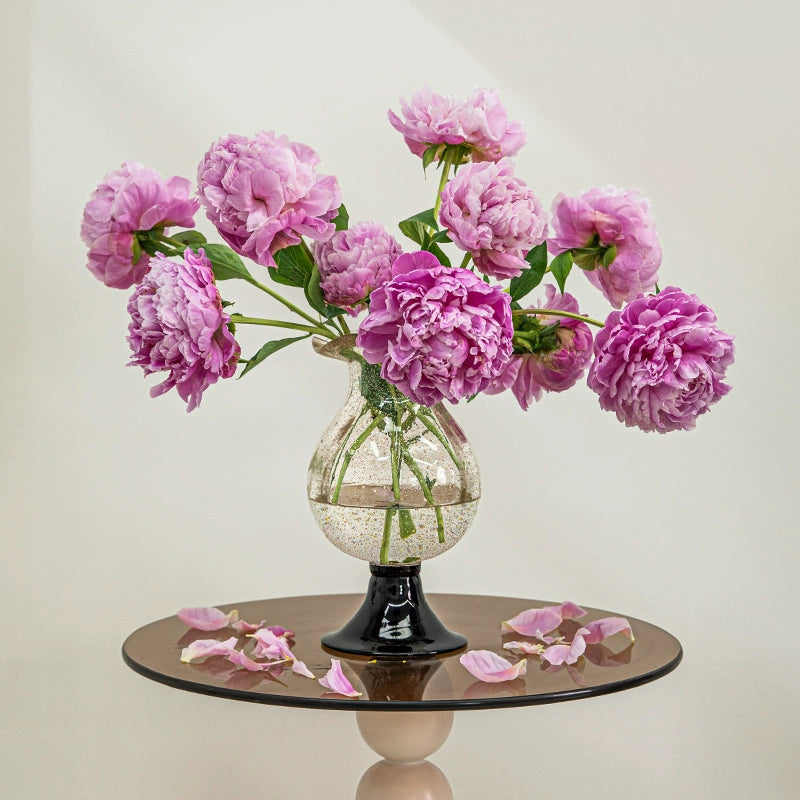 Handblown Gold - Speckled Glass Vases