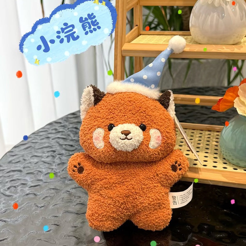 Mini Goodnight Animal Plush Toy, 16 cm Soft Beanbag Desk Companion for Cozy Bedrooms, Reading Nooks and Thoughtful Gifts