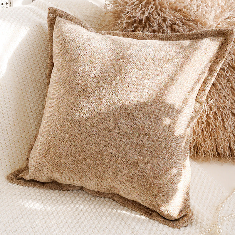 Warm Neutral Textured Pillow Covers, Dandelion, Moroccan Floral and Tufted Designs for Cozy Sofas and Bedrooms