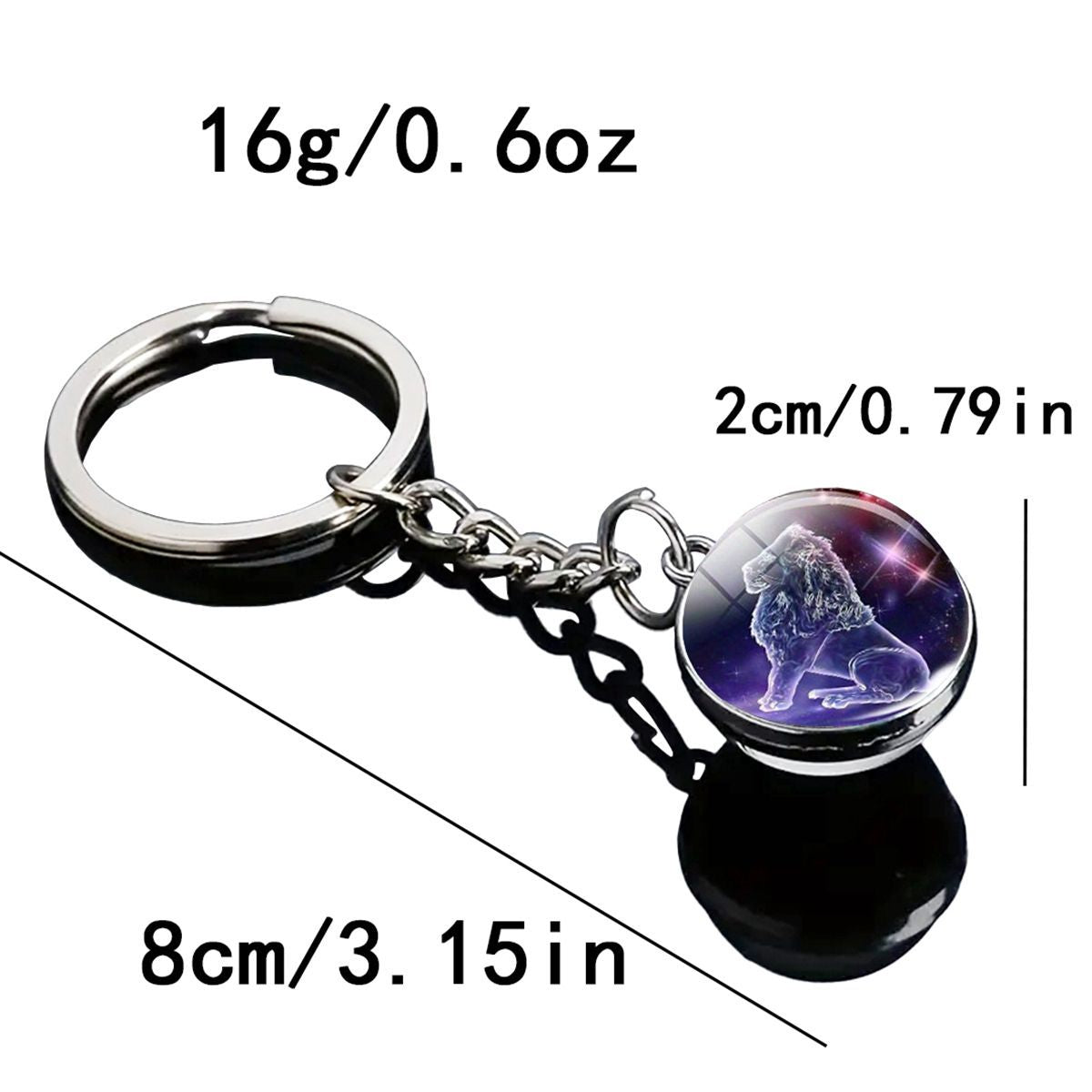 Zodiac Sign Constellation Necklace | Personalized Star Sign Memorial Keepsake for BFF/Gift