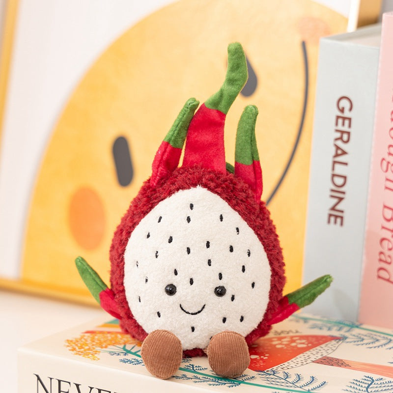 Whimsical Tropical and Ocean Plush Toys, 7–30 cm Fruit, Sea Animal and Seaside Friends for Cozy Gifts and Playful Decor