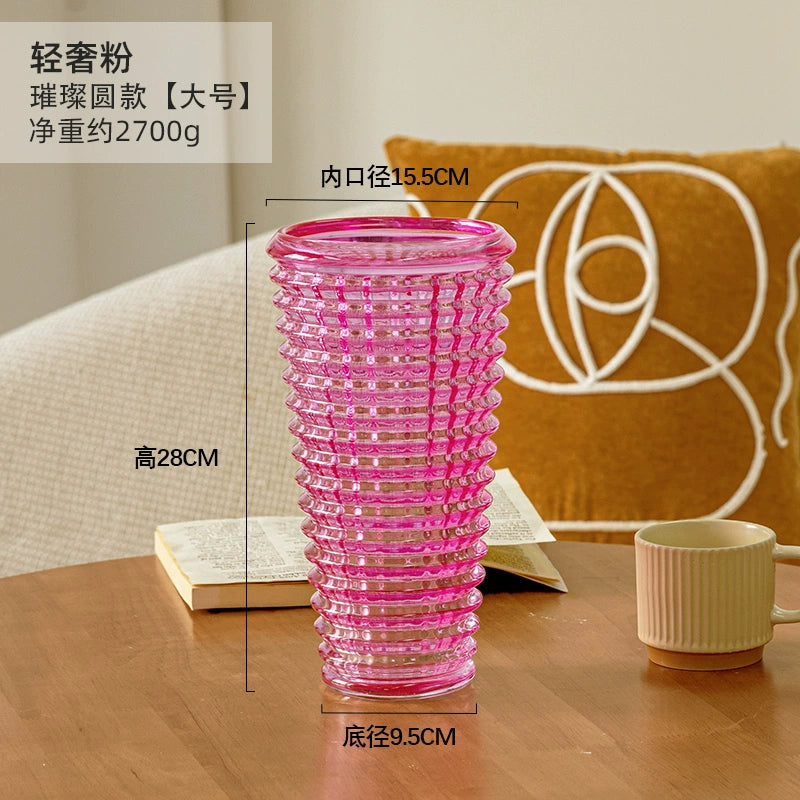 Crystal glass versatile relief