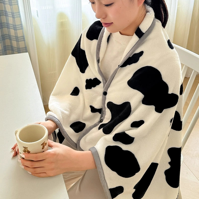 German Precision Skin - Friendly Office Nap Air - Conditioned Shawl Blanket