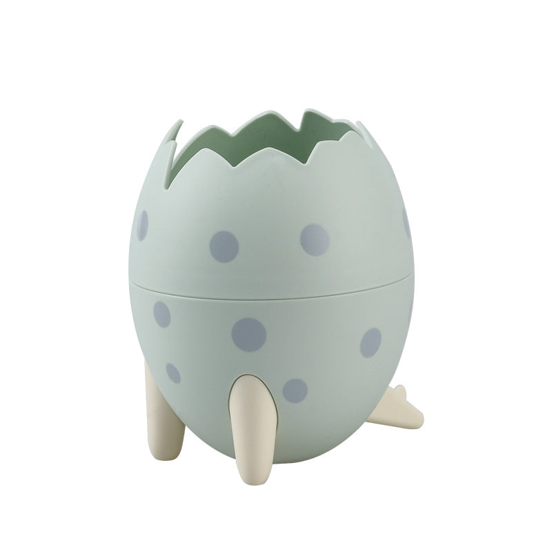 Playful Desk Pen Holder and Mini Organizer, Dino Egg, Drawer, Ice Cream and Cloud Styles for Pens, Brushes and Stationery