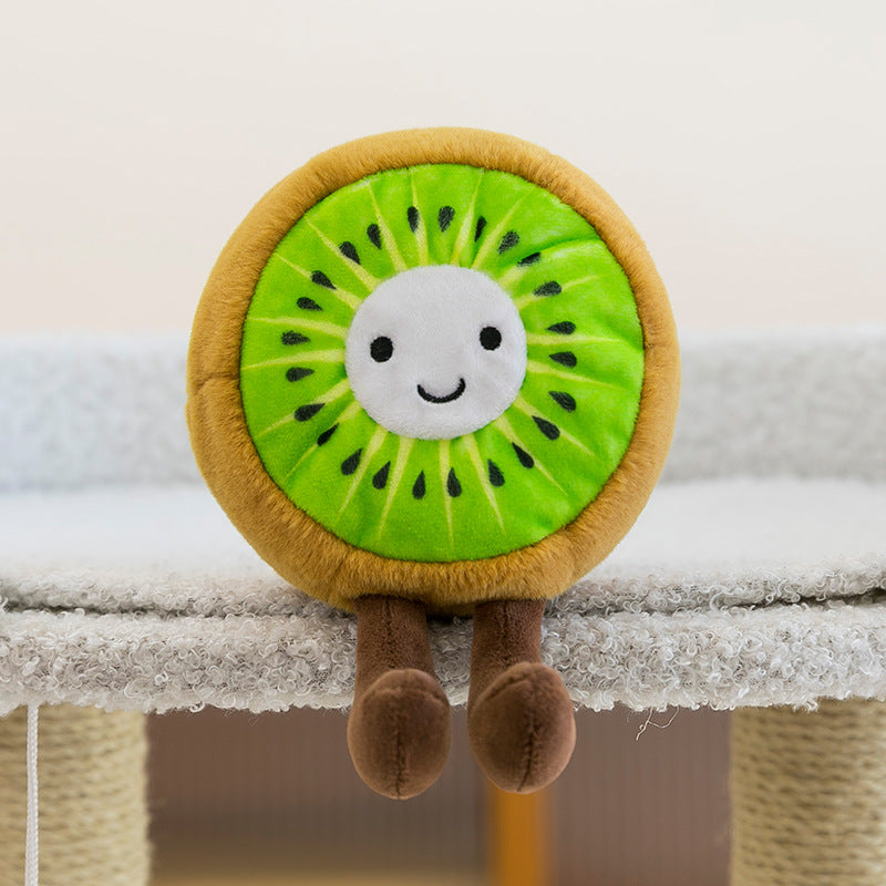 Cute Fruit and Vegetable Plush Toys, 18 Mini Stuffed Food Friends from Strawberry and Pineapple to Corn and Pumpkin for Playful Gifts