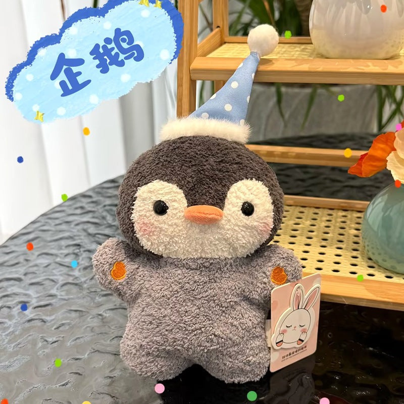 Mini Goodnight Animal Plush Toy, 16 cm Soft Beanbag Desk Companion for Cozy Bedrooms, Reading Nooks and Thoughtful Gifts