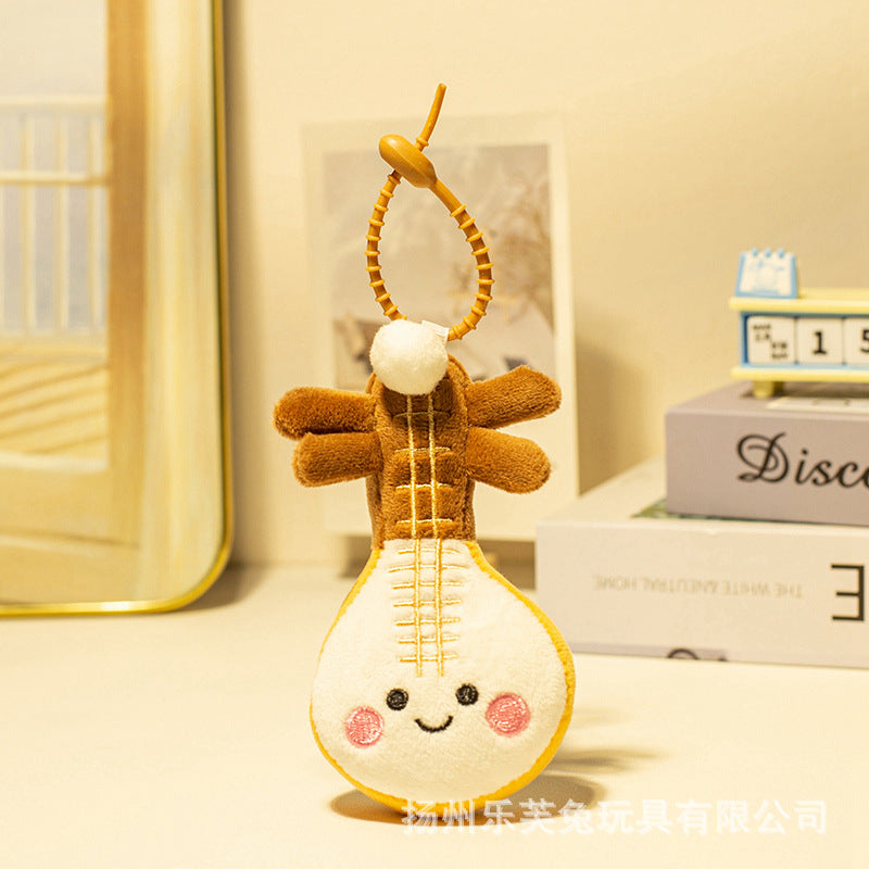 Mini Musical Instrument Plush Toys and Bag Charms, Soft Guitar, Piano, Guzheng and More for Music Lovers, 10–30 cm