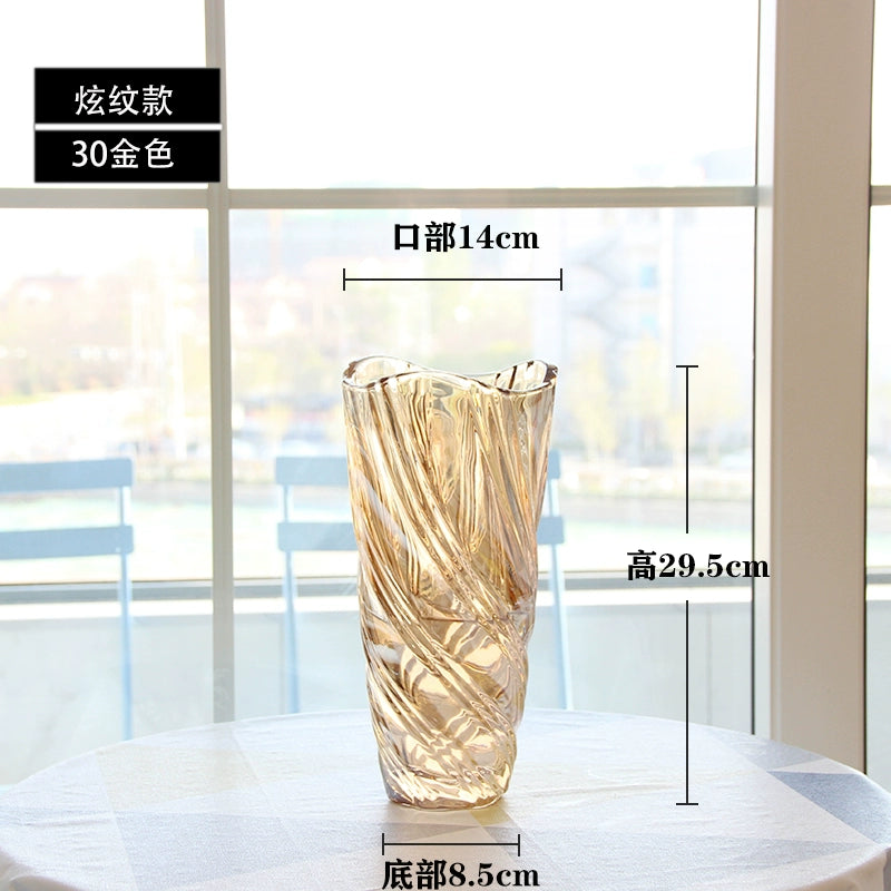 Handmade flower vase with beautiful waist