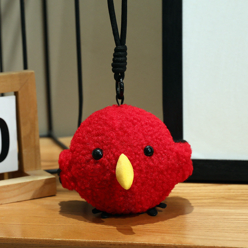 Mini Round Animal Plush Toys and Bag Charms, 10–15 cm Otter, Frog, Penguin, Pufferfish and More for Playful Gifts