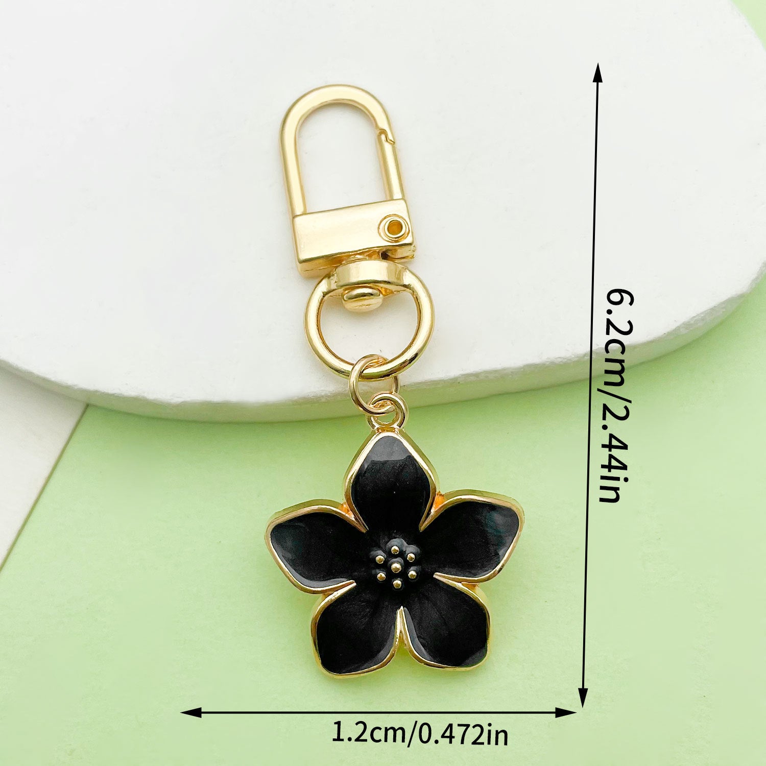 Handmade Enamel Flower Charmt