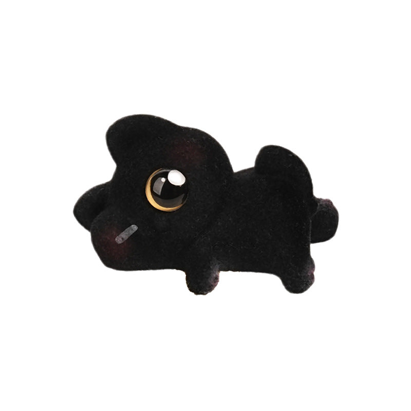 Playful Peeking Cat Car Accent, Mini Resin Dashboard Figurine in Six Cat Styles for Car Interiors, Desks and Small Gifts