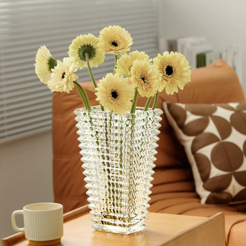 Crystal glass versatile relief