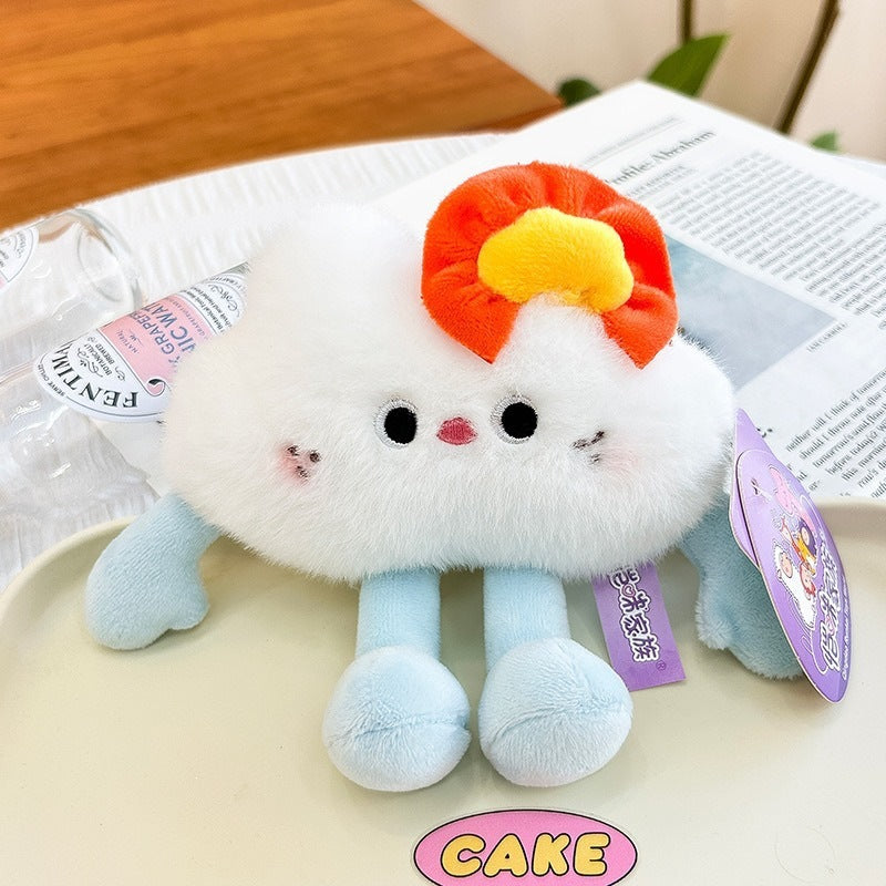 Whimsical Plush Fridge Magnets, 15 cm Soft Animal, Ocean, Food and Celestial Designs for Playful Kitchen Decor
