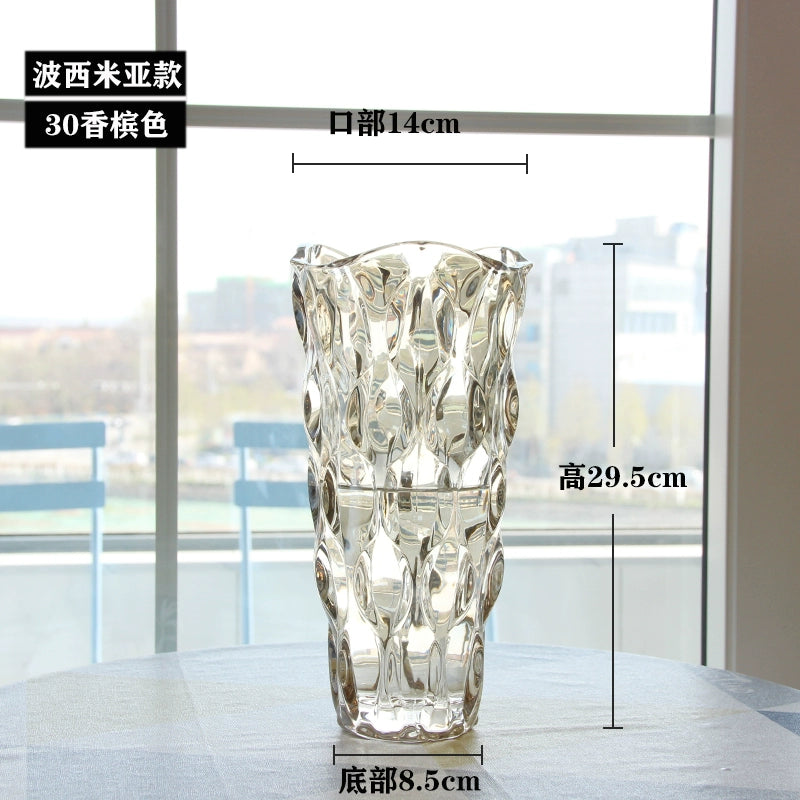 Handmade flower vase with beautiful waist